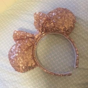 Rosegold Minnie Mouse ears